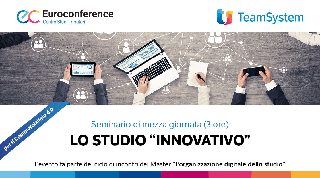 Immagine Lo studio “innovativo” | Euroconference